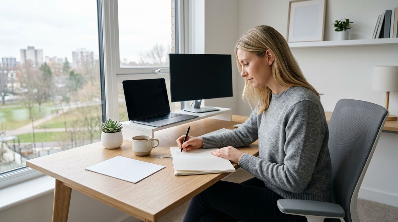 Sales manager comparing JustCall pricing plans and add-on costs for a 10-rep team on a laptop